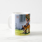 MUG CHIEN DE TRAVAIL MILITAIRE AMÉRICAIN (Devant gauche)
