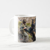MUG CHIEN DE TRAVAIL MILITAIRE AMÉRICAIN (Devant gauche)