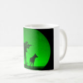 MUG CHIEN DE TRAVAIL MILITAIRE AMÉRICAIN (Devant droit)