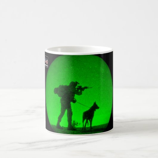 MUG CHIEN DE TRAVAIL MILITAIRE AMÉRICAIN (Centre)