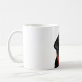 Mug Chien de vacances Noël Black Lab (Gauche)