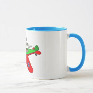 Mug "Chien de vol", avion