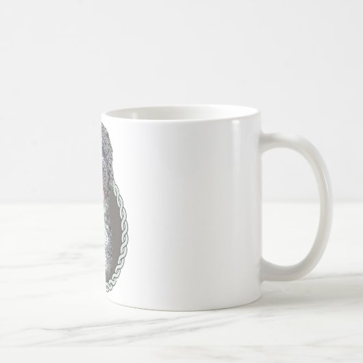 Mug Chien d'eau portugais 001 (Droite)