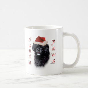 Mug Chien d'eau portugais Père Noël Paws