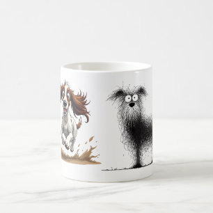Mug Chien débraillé - Chien Griffonné