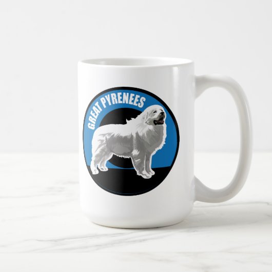 Mug Chien des Pyrénées (Droite)