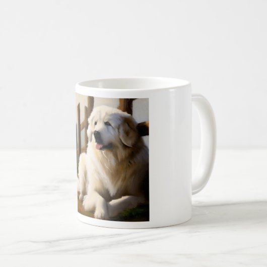 Mug Chien des Pyrénées (Devant droit)
