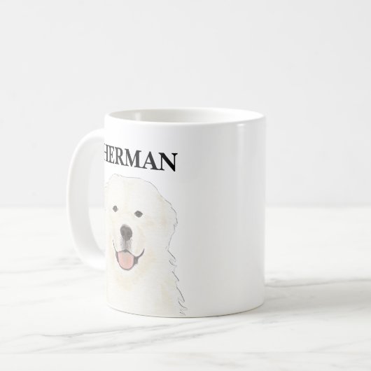 Mug Chien des Pyrénées (Devant gauche)