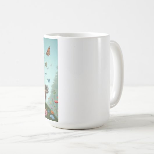 Mug Chien devenu calme (Devant droit)