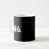 Mug Chien d'Halloween avec citrouille Chien d'Hallowee (Devant gauche)