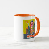 Mug Chien d'hôte de style Chicago (Devant droit)