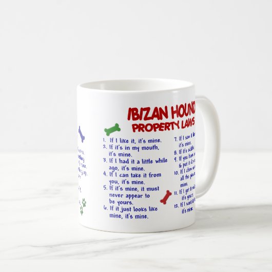 MUG CHIEN D'IBIZAN PL2 (Devant droit)