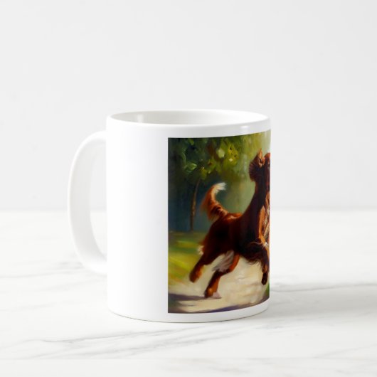 Mug Chien d'Irlande (Devant gauche)