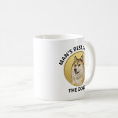 Mug Chien Dogecoin Personnalisé (Devant droit)