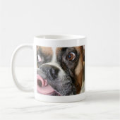 Mug Chien drôle de boxeur (Gauche)