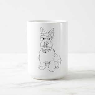 Mug Chien écossais