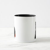 Mug Chien écossais et Oiseaux rouges (Centre)