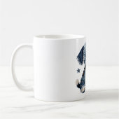 Mug Chien en patchwork de denim (Gauche)