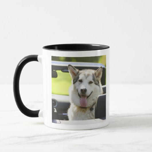 Mug Chien enroué de convertible (Gauche)