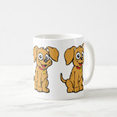 Mug Chien est Confus Café (Devant droit)