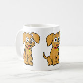 Mug Chien est Confus Café (Devant gauche)