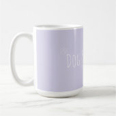 Mug Chien et café Lilac Purple (Gauche)