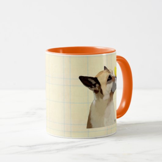 Mug Chien et canard (Devant droit)