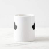 Mug Chien et chat noir et blanc (Centre)