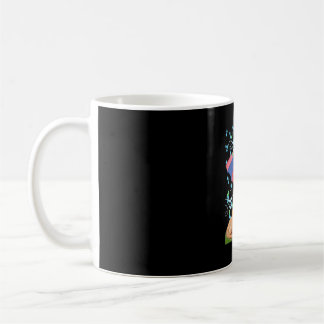 Mug Chien et chat sous un parapluie par temps pluvieux