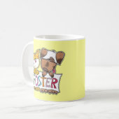 Mug Chien et chat tiennent une bannière FOSTER (Devant gauche)