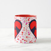 Mug Chien et chat Valentine (Centre)