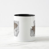 Mug Chien et chiot de Doberman (Centre)