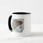 Mug Chien et chiot de Doberman (Devant gauche)