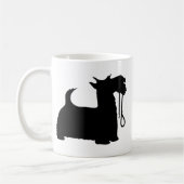 Mug Chien et laisse de Scotty (Gauche)