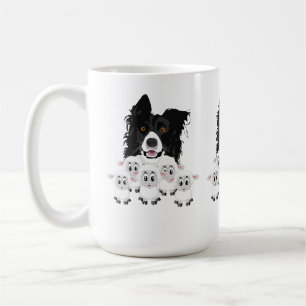 Mug Chien et mouton d'élevage de moutons