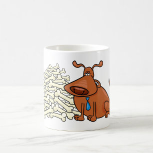 Mug Chien Et Os Brown