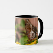 Mug Chien et papillon - Ailes monarques (Devant droit)