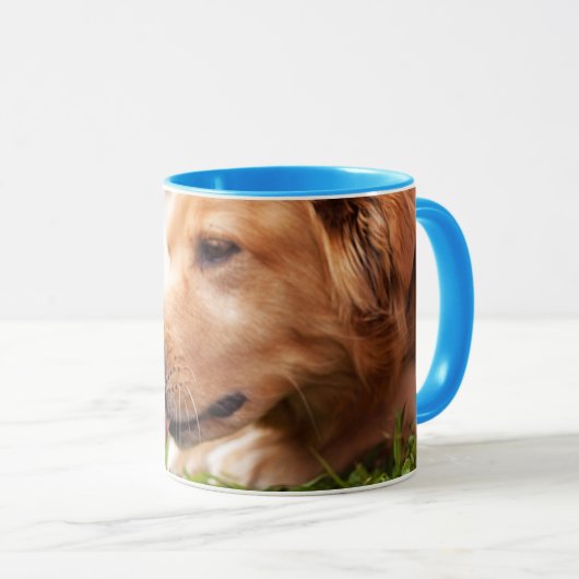 Mug Chien et poussin (Devant droit)