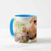 Mug Chien et poussin (Devant gauche)