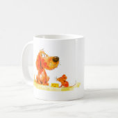Mug Chien et Souris Drôles (Devant gauche)