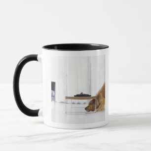 Mug Chien et table