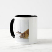 Mug Chien et table (Devant gauche)