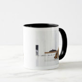 Mug Chien et table (Devant droit)