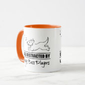 Mug Chien facilement distrait par des joueurs de basse (Devant gauche)