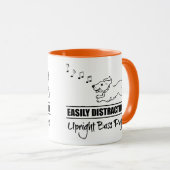 Mug Chien facilement distrait par des joueurs de basse (Devant droit)