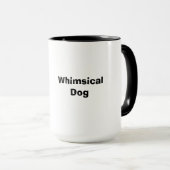 Mug Chien fantaisiste mignon (Devant droit)
