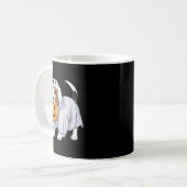 Mug Chien fantôme Beagle Halloween (Devant gauche)