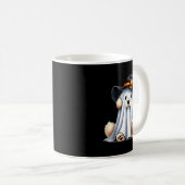 Mug Chien fantôme d'Halloween (Devant droit)