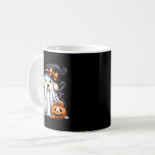 Mug Chien fantôme d'Halloween (Devant gauche)