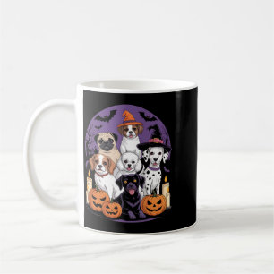 Mug Chien Fantôme Mignon Chien Habillé En Fantôme Drôl